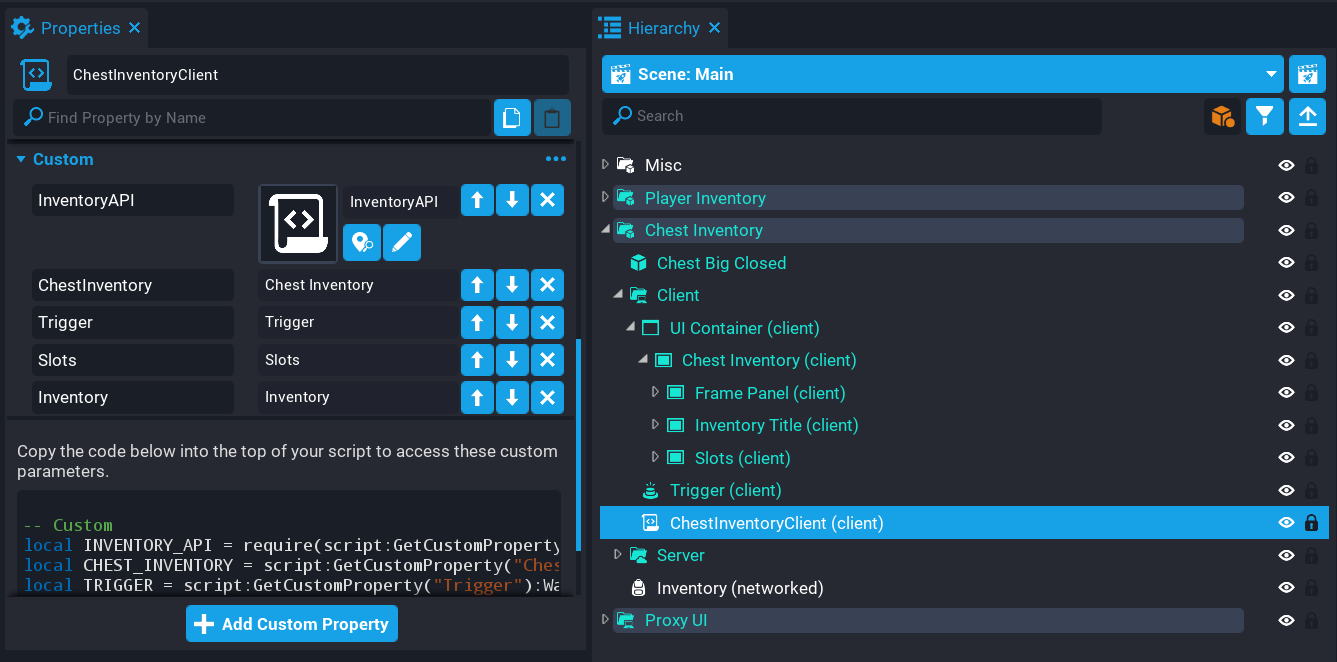 !Chest Inventory Props